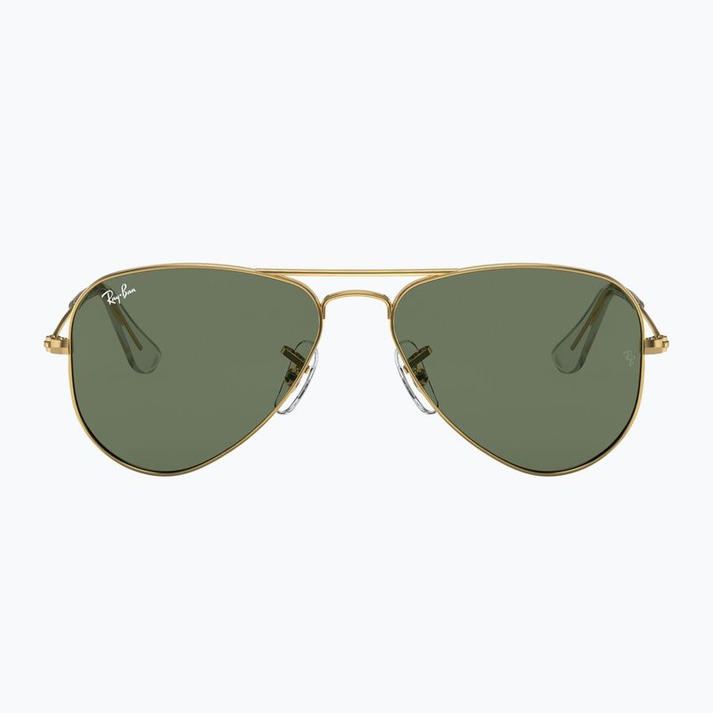 Gyerek napszemüveg Ray-Ban Aviator arista gold/dark green 2