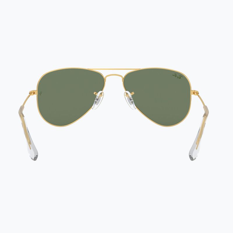 Gyerek napszemüveg Ray-Ban Aviator arista gold/dark green 5