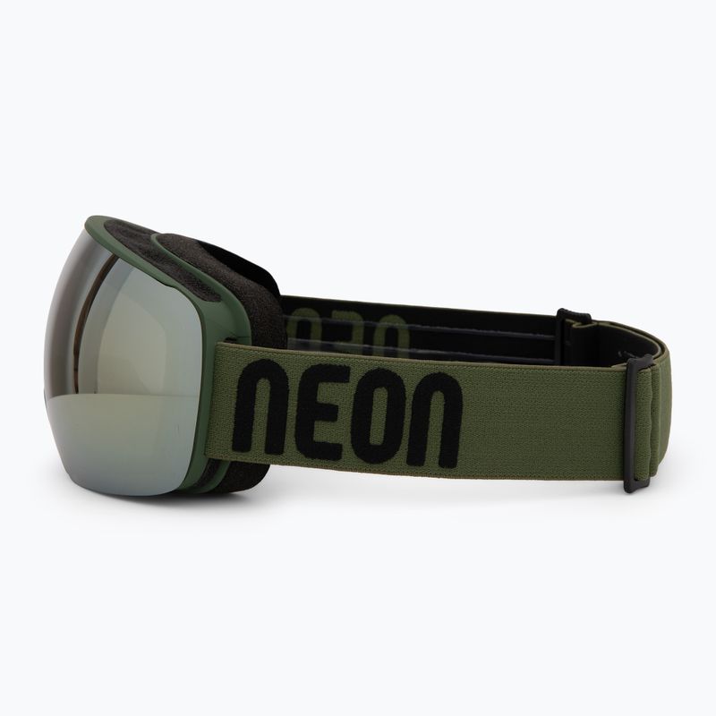 Síszemüveg Neon Beam army green/mirror bronze 4