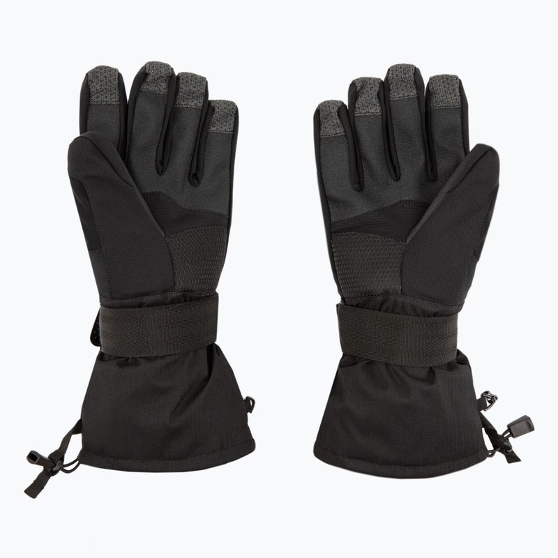 Férfi snowboard kesztyű Level Fly fekete-szürke 1031 2
