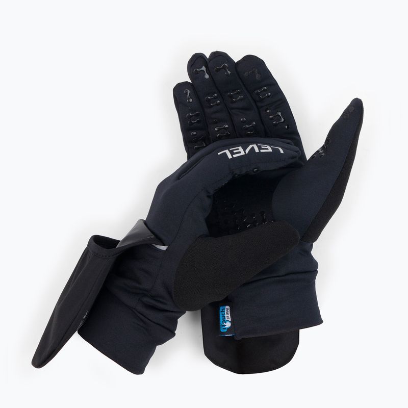 Férfi túrakesztyű Level Spider Plus fekete 3481