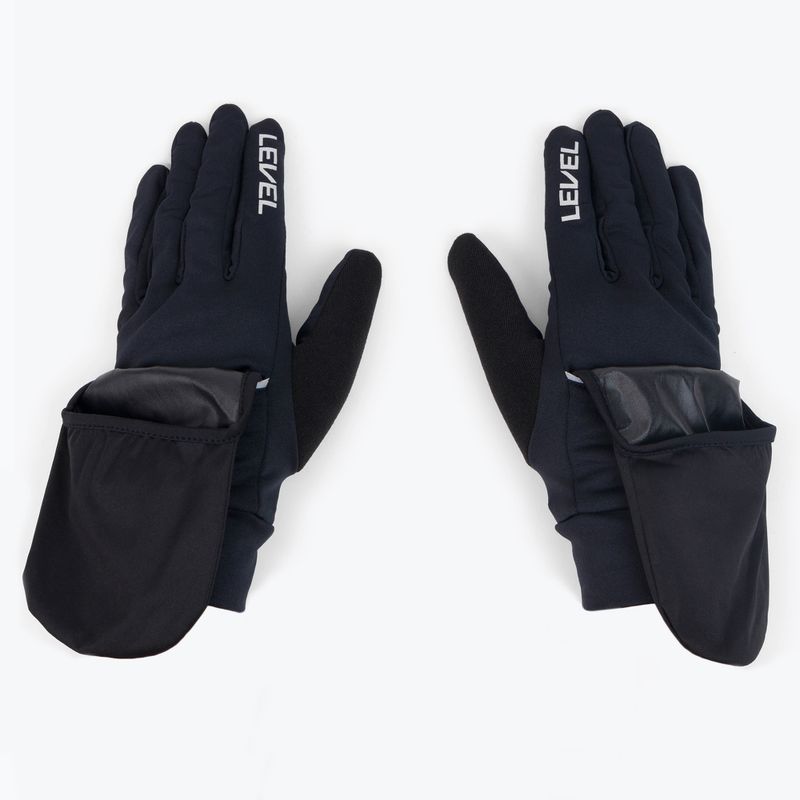 Férfi túrakesztyű Level Spider Plus fekete 3481 2