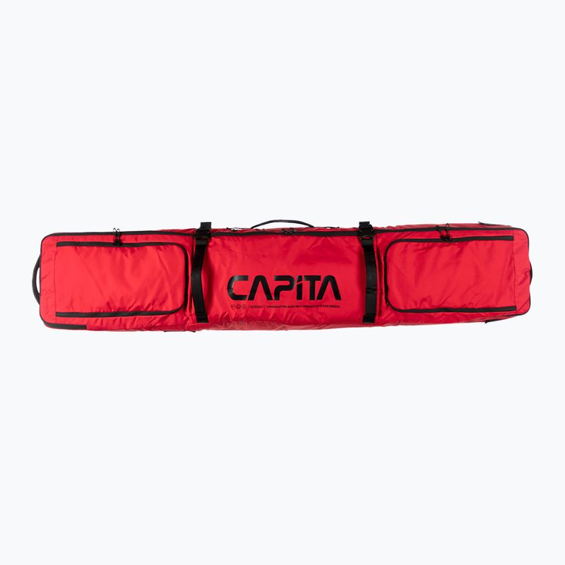 Snowboard deszka tok CAPiTA Wheeled Board Bag '25 165 cm red