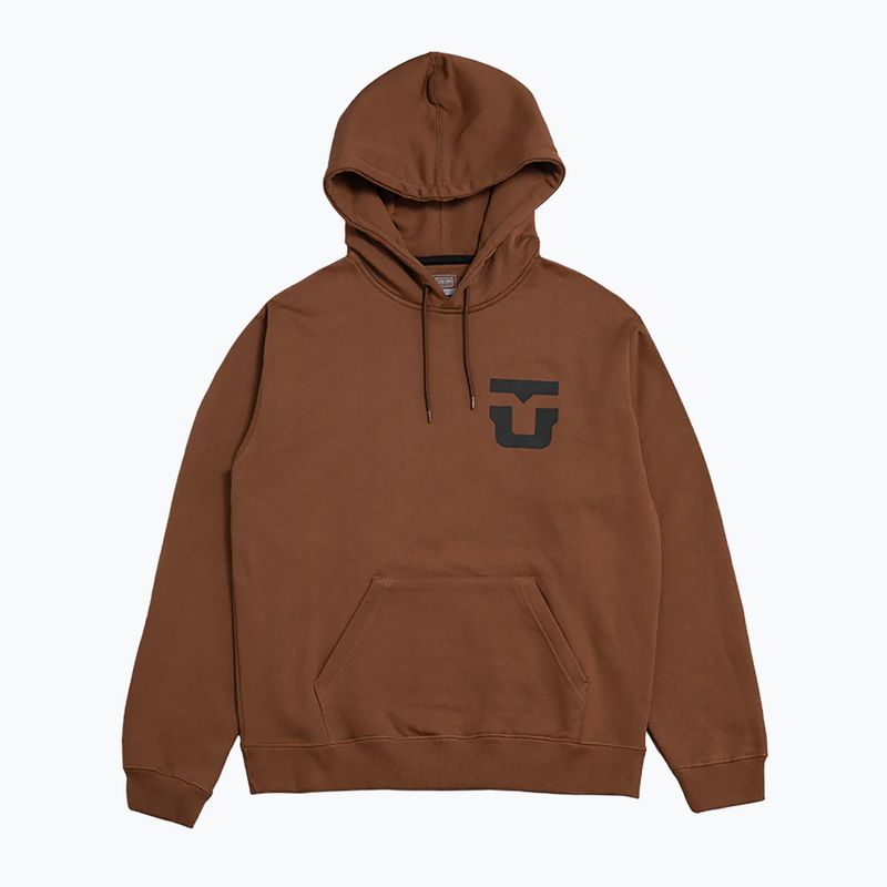 Pulóver Union Team Hoodie brown