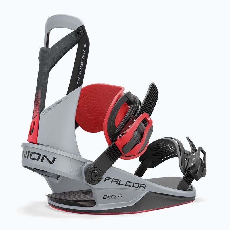 Férfi snowboard kötés Union Falcor silver 4