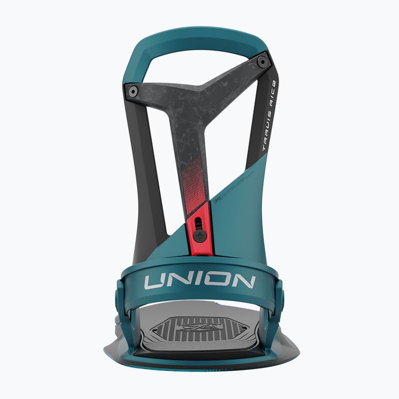 Férfi snowboard kötés Union Falcor teal 2