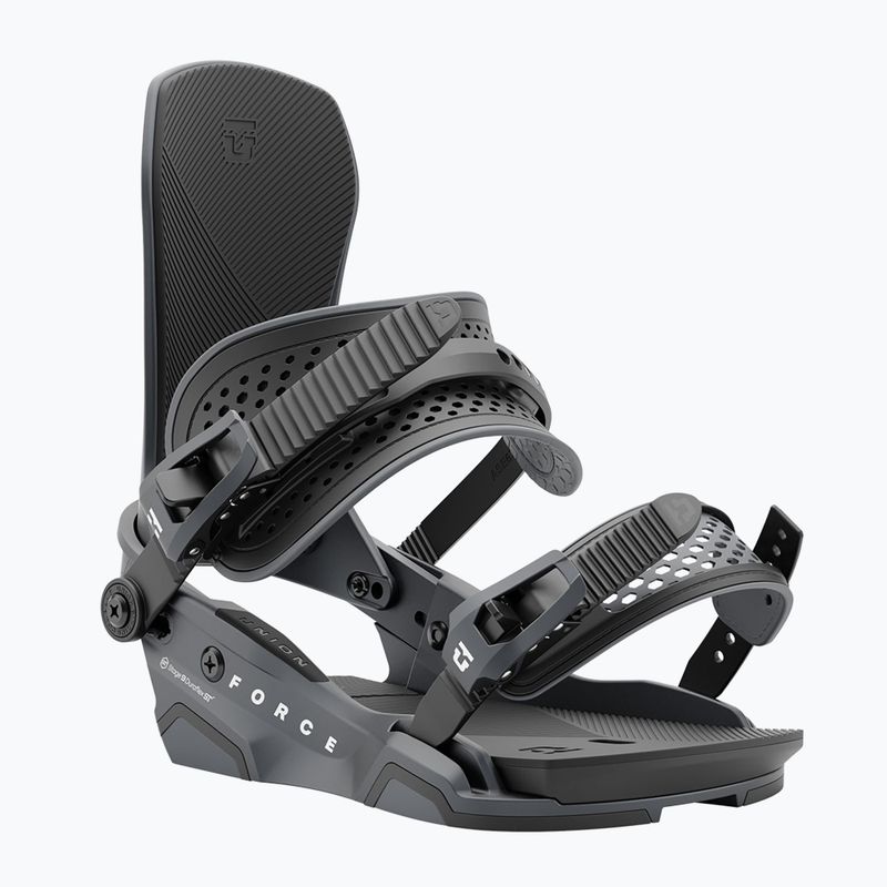 Férfi snowboard kötés Union Force (Team HB) gunmetal
