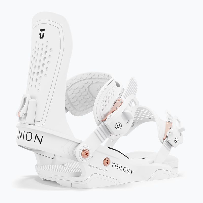 Női snowboard kötés Union Trilogy white 4