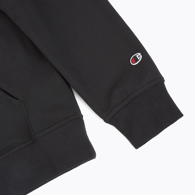Férfi pulóver Champion 22025 Sweatshirt Hoodie FZ black 4