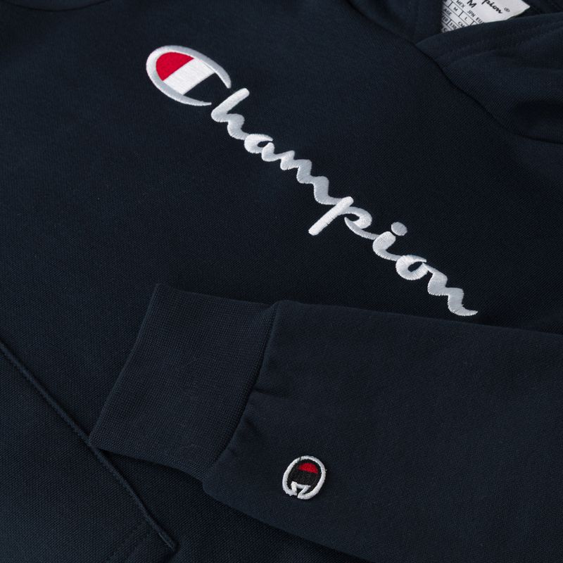 Gyerekpulóver Champion 306874 Sweatshirt Hooded navy 5