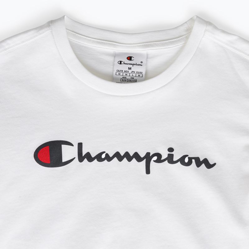 Gyermek póló Champion 306879 white 4
