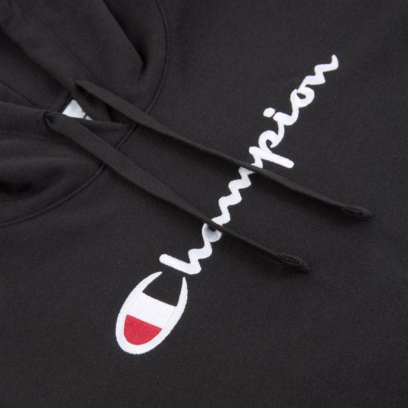 Női pulóver Champion 118097 Sweatshirt Hooded black 3
