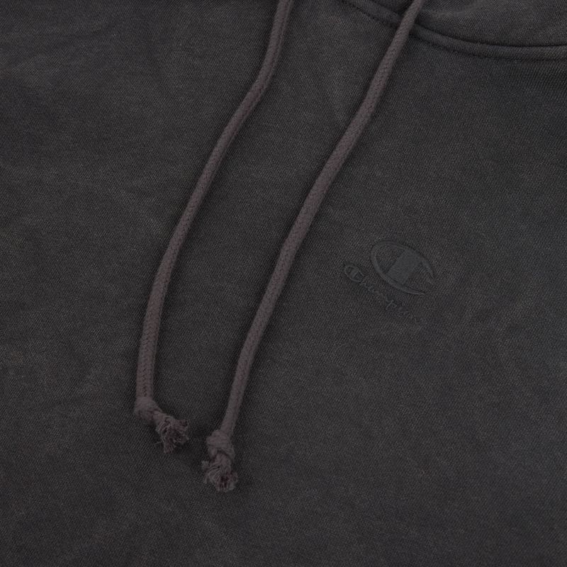 Férfi pulóver Champion 221571 Sweatshirt Hooded black 3