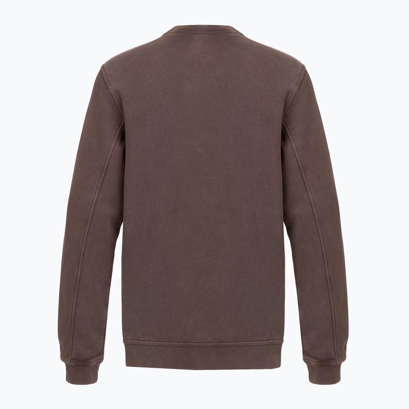 Férfi pulóver Champion 221572 Crewneck Sweatshirt chocolate 2