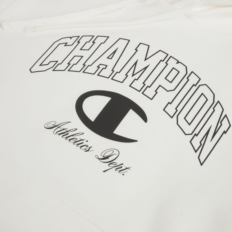 Férfi pulóver Champion 221599 Sweatshirt Hooded white 3