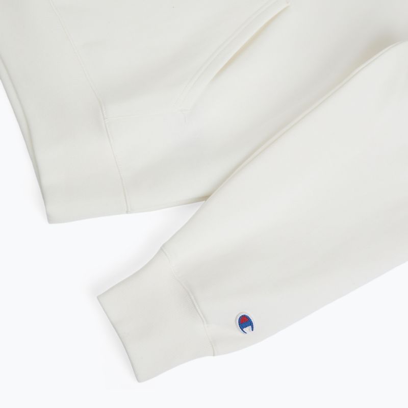 Férfi pulóver Champion 221599 Sweatshirt Hooded white 4
