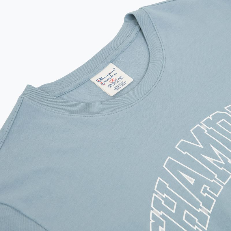 Férfi póló Champion 221604 Crewneck baby blue 3