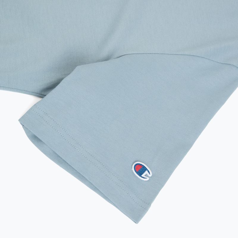 Férfi póló Champion 221604 Crewneck baby blue 4