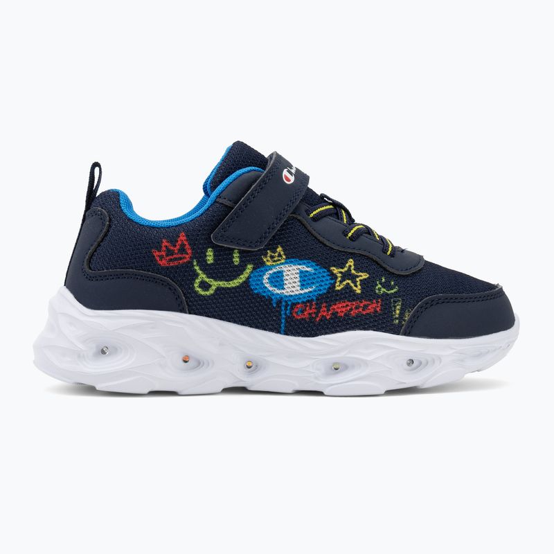 Gyermekcipő Champion Funfair Print B PS Low Cut new navy/bright atomic teal 2