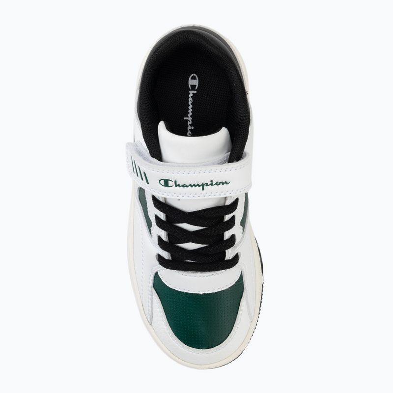 Gyermekcipő Champion RD25 Low B PS Low Cut white/highlighter greenblack 5