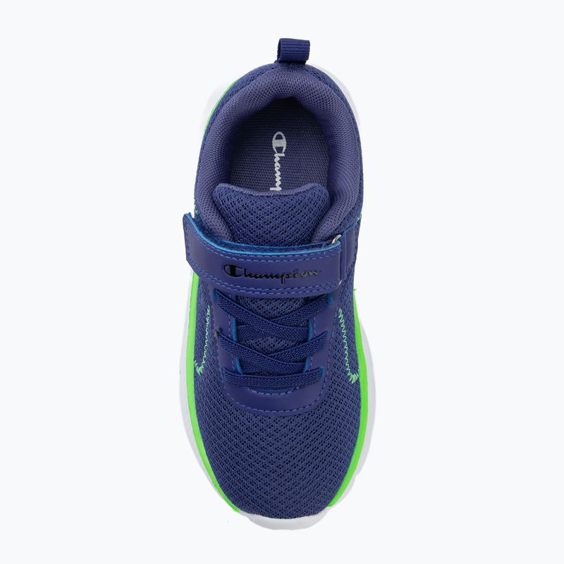 Gyermekcipő Champion HRO J B PS Low Cut basic white/flash green/new navy 5