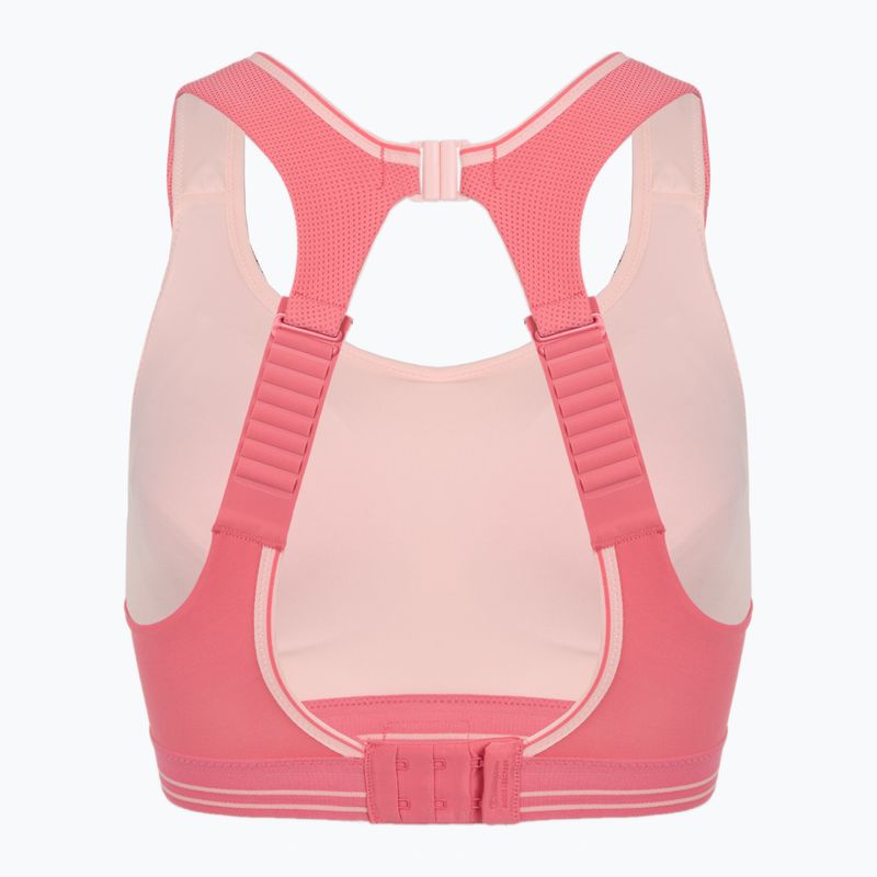 Sportmelltartó Shock Absorber Ultimate Run Bra pink 2