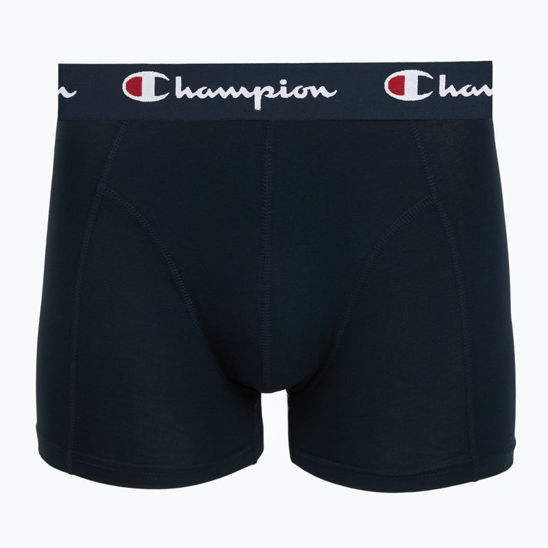 Férfi boxer nadrág Champion Trunk Knit navy/navy 2