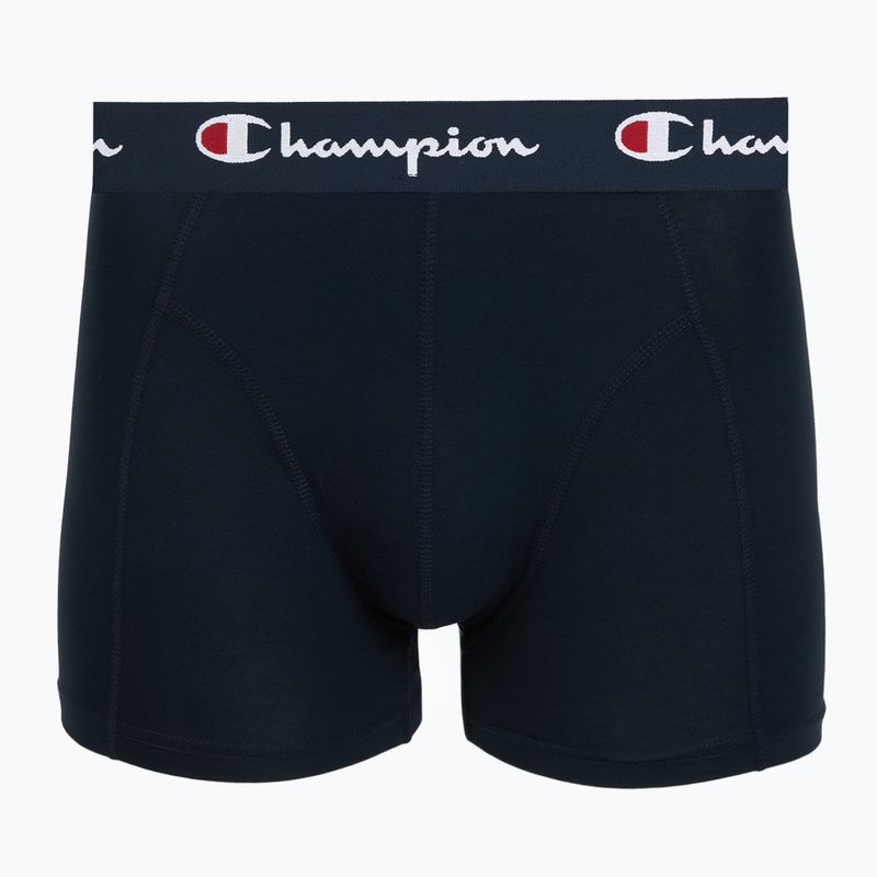 Férfi boxer nadrág Champion Trunk Knit navy/navy 3
