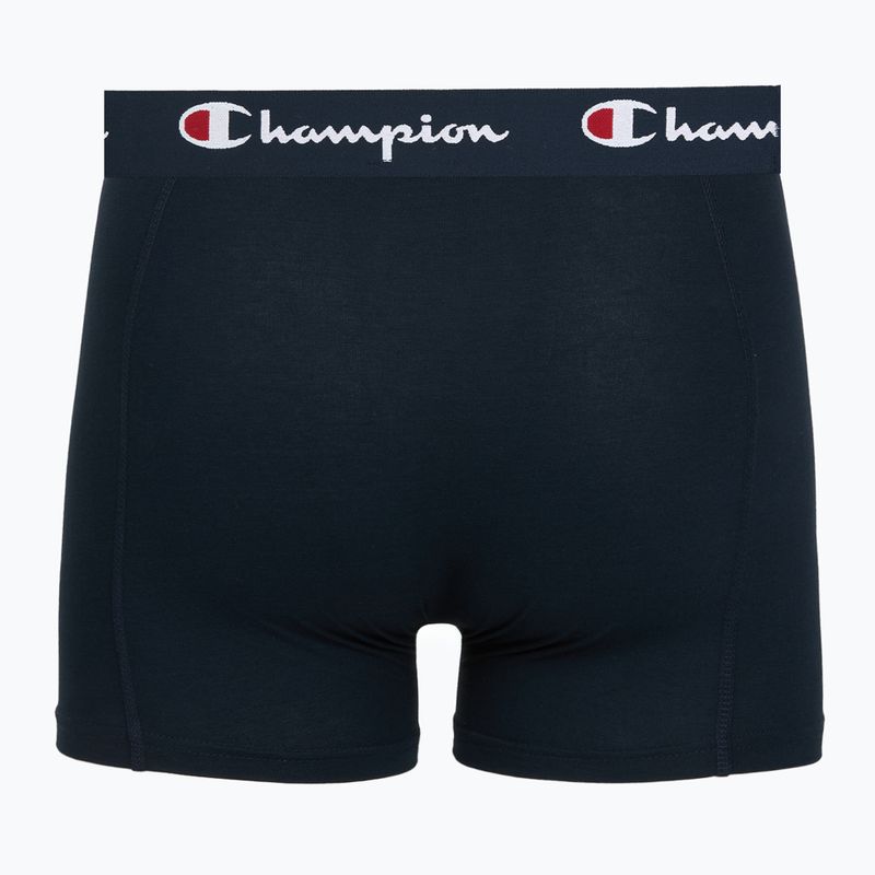 Férfi boxer nadrág Champion Trunk Knit navy/navy 4