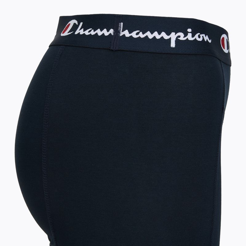 Férfi boxer nadrág Champion Trunk Knit navy/navy 5