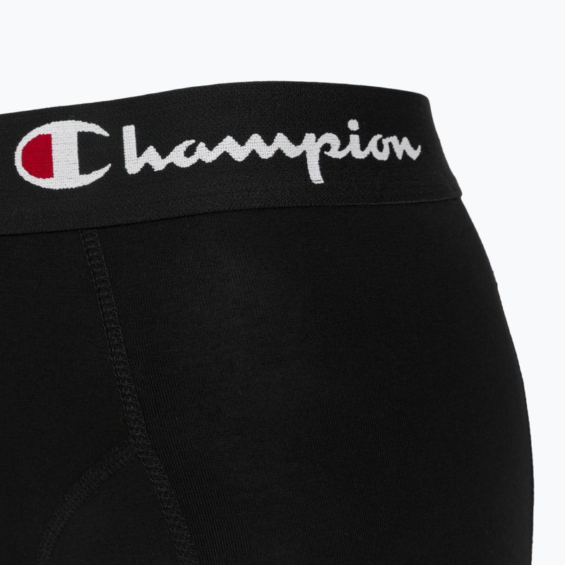 Boxer nadrág Champion U20001 2 black pairs 4