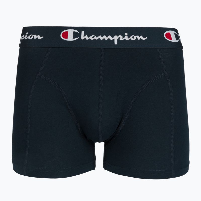 Boxer nadrág Champion U20002 4 pairs black/logo 2