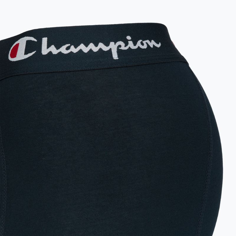 Boxer nadrág Champion U20002 4 pairs black/logo 4