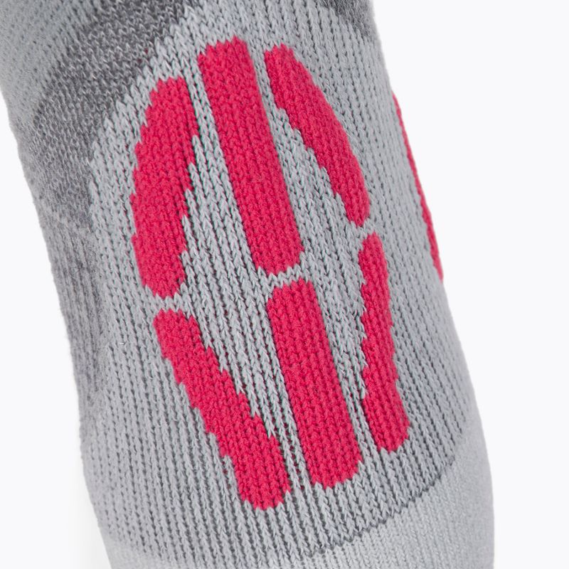 Női sízokni UYN Ski Touring silver/fuchsia 3
