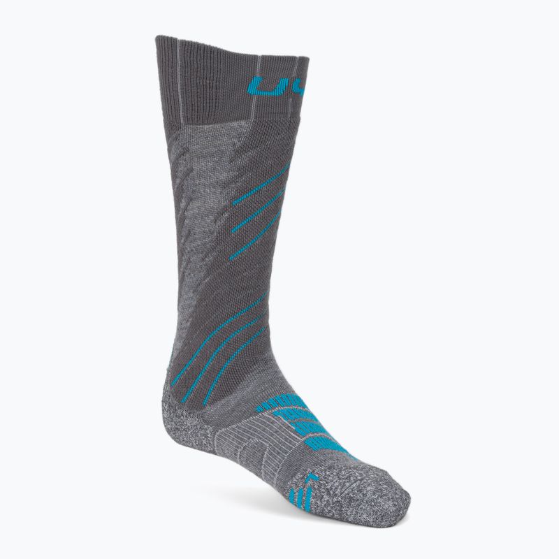 Női sízokni UYN Ski Comfort Fit grey/turquoise
