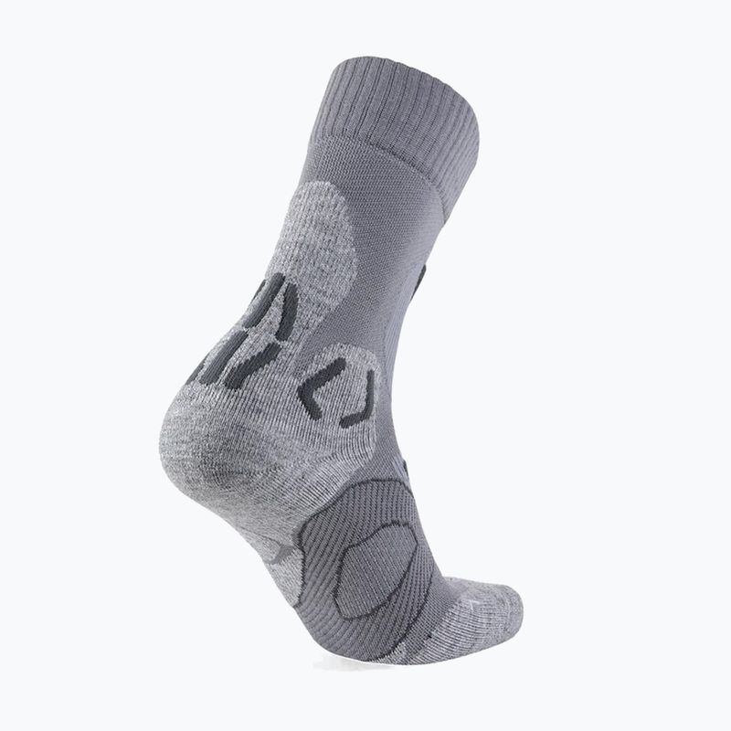 Női zokni UYN Trekking Cool Merino light grey melange/pea 2