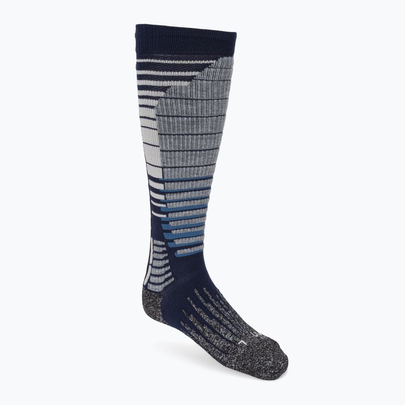 Férfi snowboard zokni UYN Ski Snowboard dark blue/grey melange