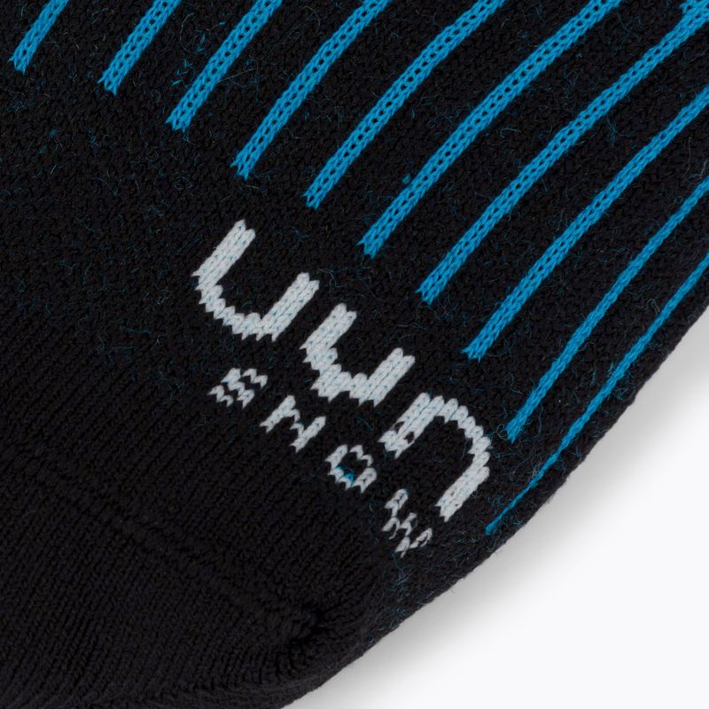 Női snowboard zokni UYN Ski Snowboard turquoise/black 4