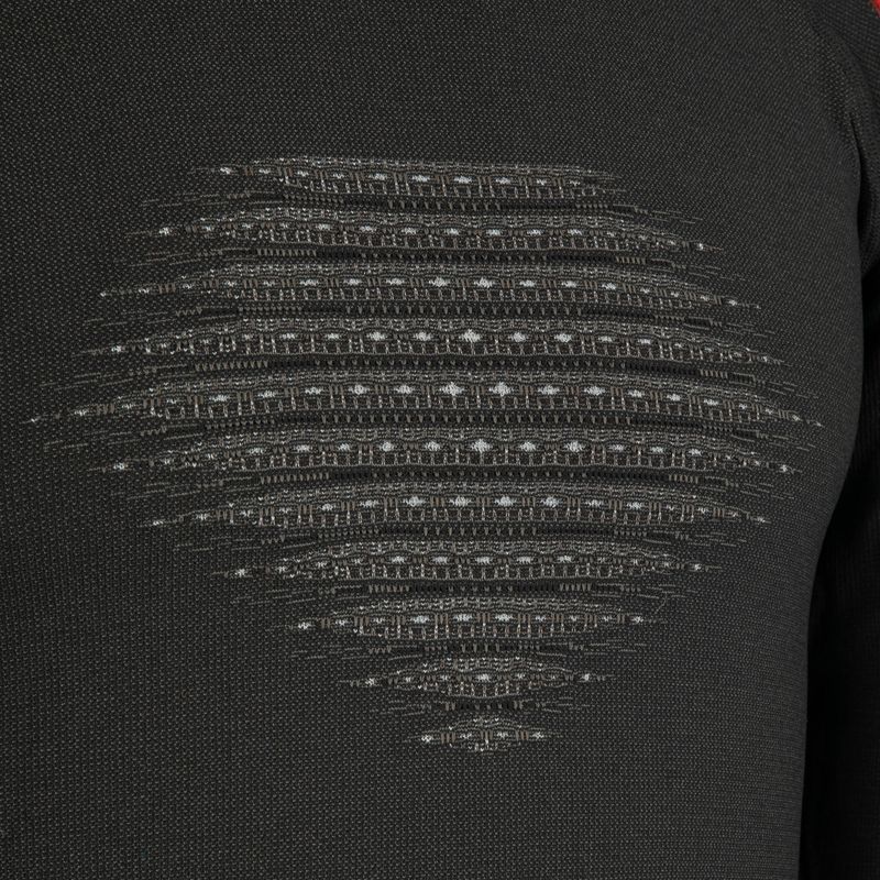 Férfi termoaktív pulóver UYN Evolutyon Comfort UW Shirt charcoal/white/red 3