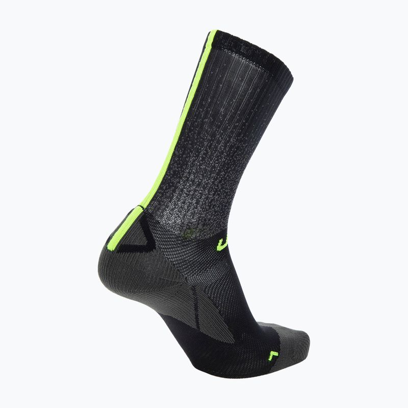 Férfi kerékpáros zokni UYN Aero black/lime 2