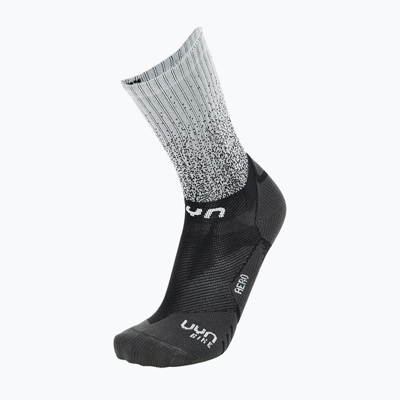 Férfi kerékpáros zokni UYN Aero white/black 4