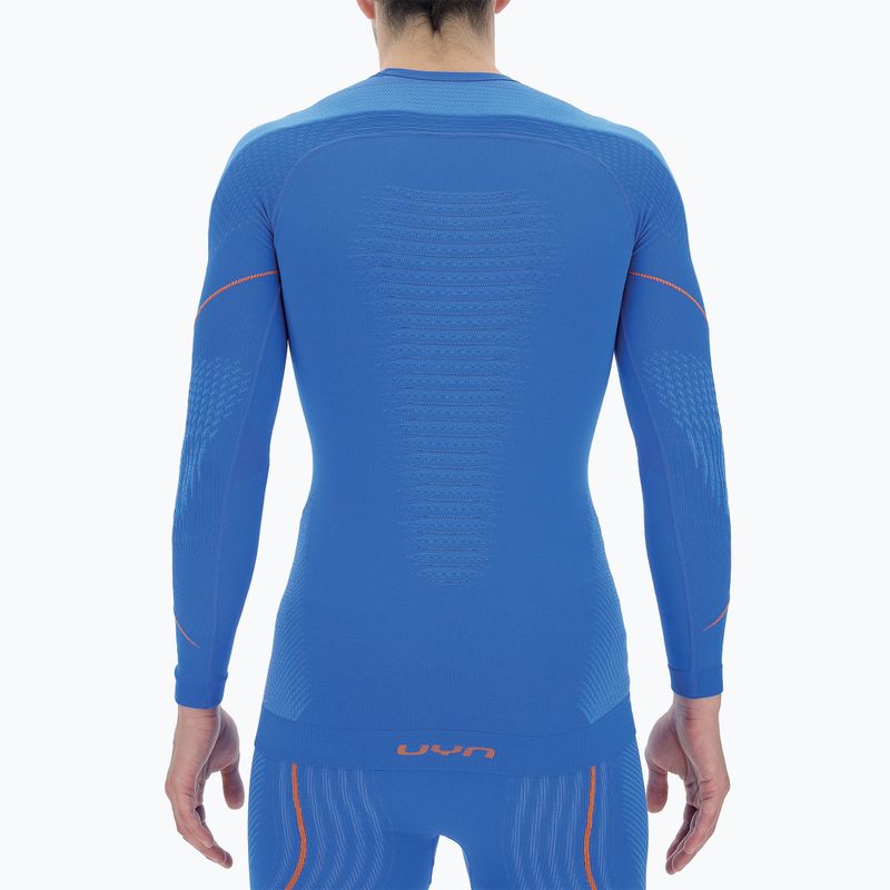 Férfi termoaktív felső UYN Evolutyon UW Shirt blue/blue/orange shiny 5