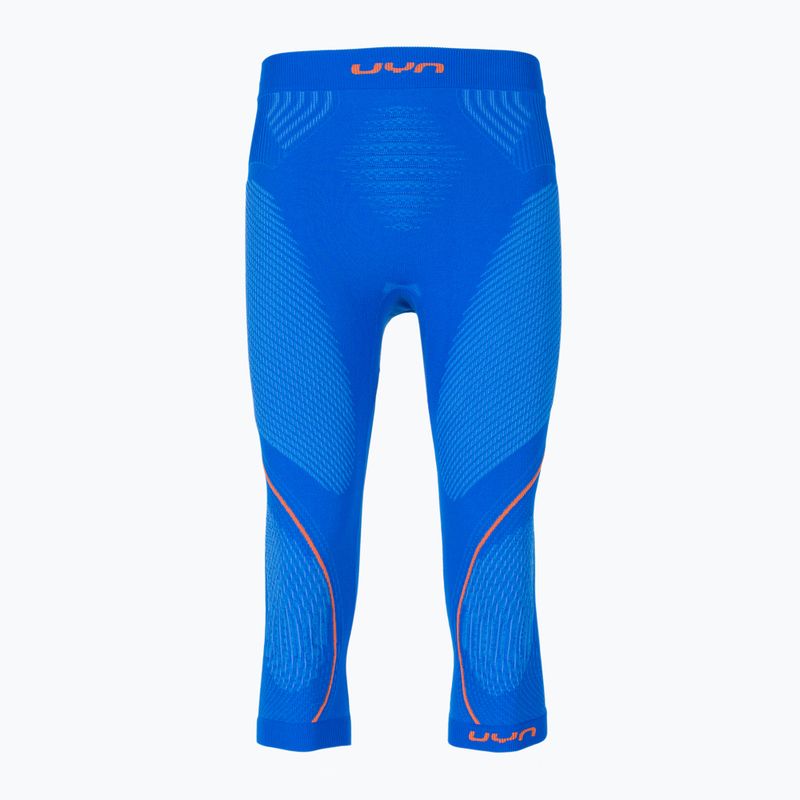 Férfi termoaktív nadrág UYN Evolutyon UW Medium blue/blue/orange shiny 2