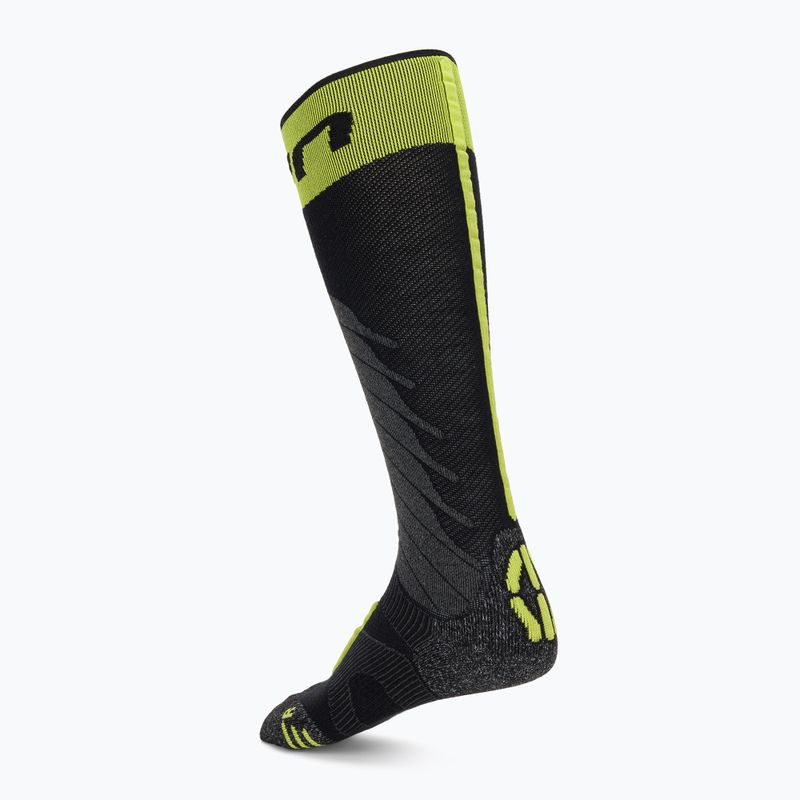 Férfi sízokni UYN Ski One Merino black/lime 2