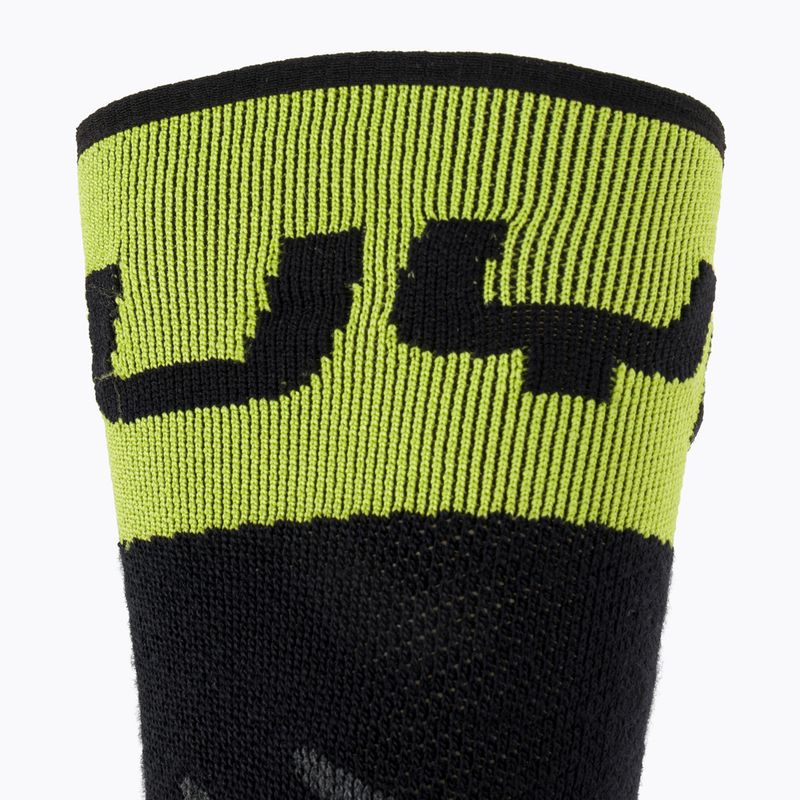 Férfi sízokni UYN Ski One Merino black/lime 4