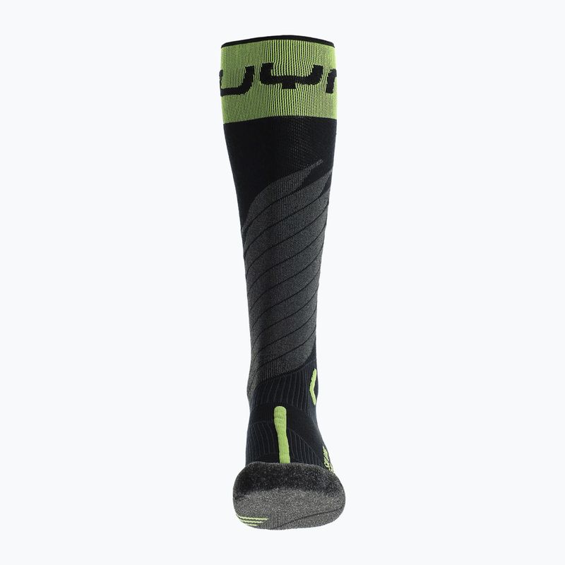 Férfi sízokni UYN Ski One Merino black/lime 3