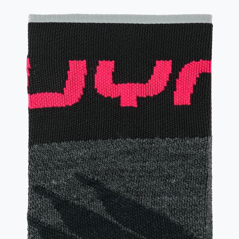 Férfi sízokni UYN Ski One Merino anthracite/pink 4
