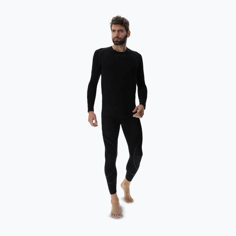 Férfi termoaktív pulóver UYN Evolutyon Biotech black 2