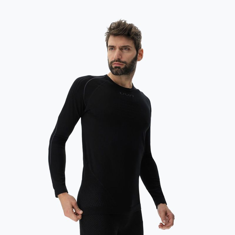 Férfi termoaktív pulóver UYN Evolutyon Biotech black