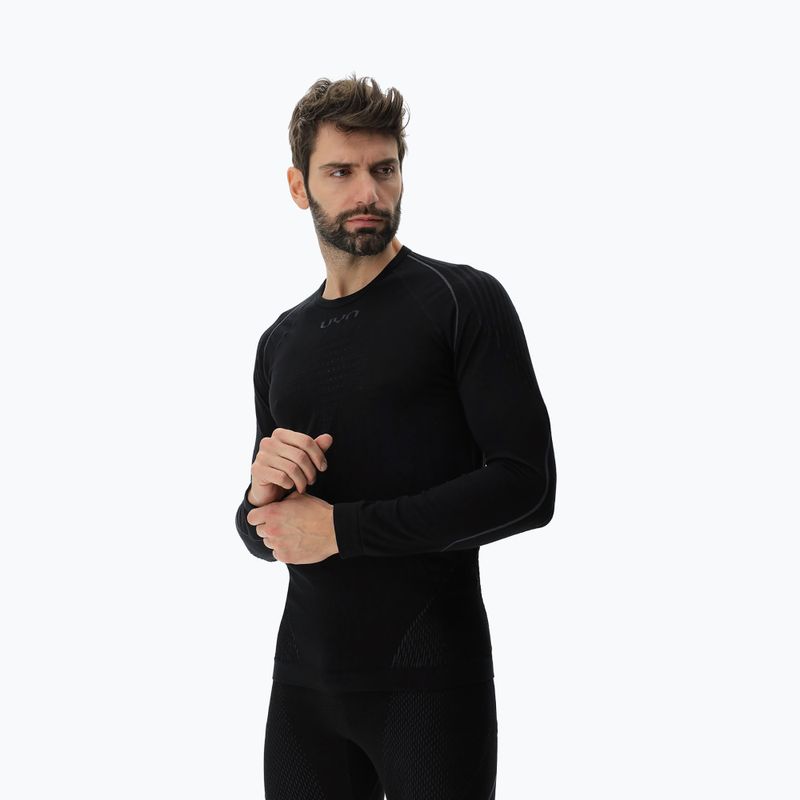 Férfi termoaktív pulóver UYN Evolutyon Biotech black 4
